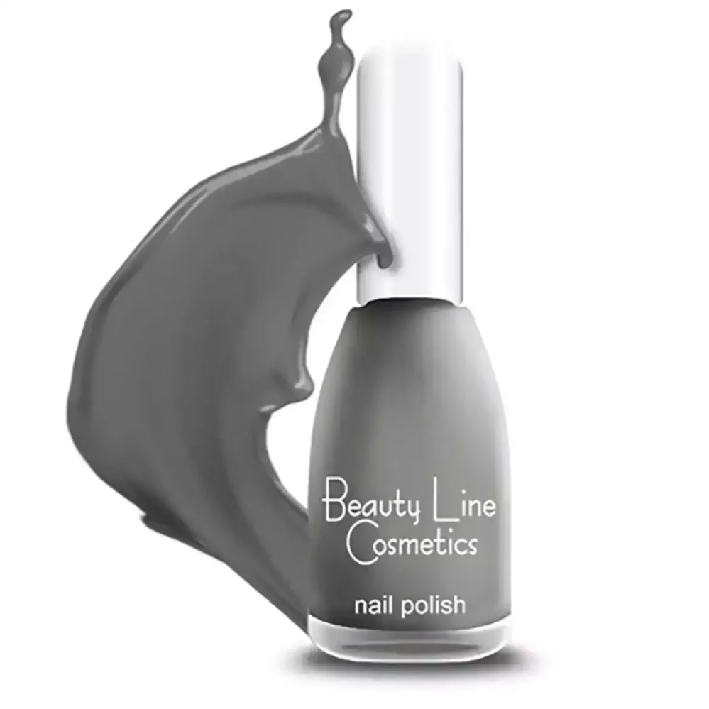 Beauty Line Βερνίκι Νυχιών Χρώμα - No509- Γκρι Σκούρο Ματ (16ml)