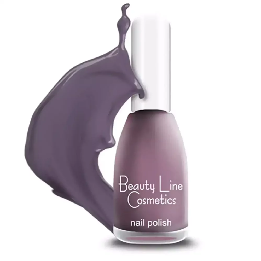 Beauty Line Βερνίκι Νυχιών Χρώμα - No595- Παστέλ-Μωβ (16ml)