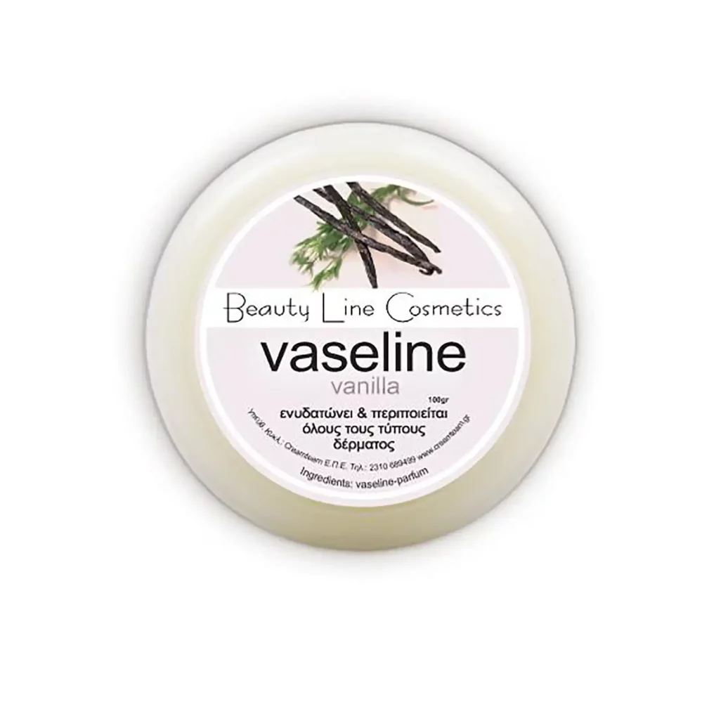 Βαζελίνη Beauty Line με Άρωμα Βανίλια (100gr)