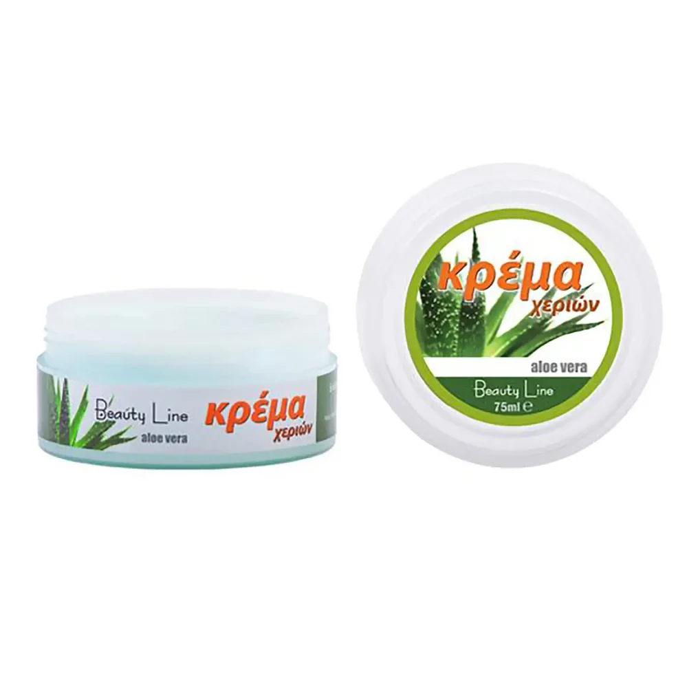 Κρέμα Χεριών Beauty Line με Άρωμα Aloe Vera (75ml)