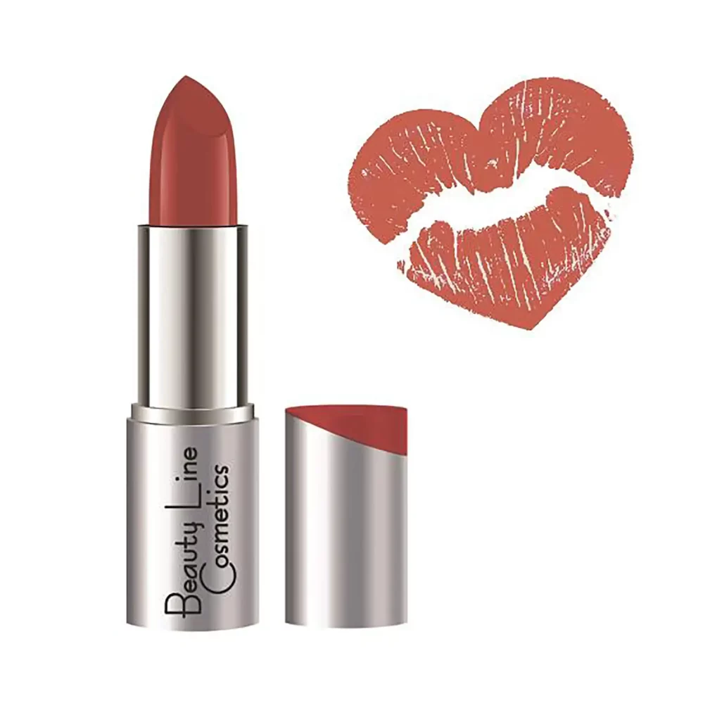 Beauty Line Κραγιόν Χρώμα - No28- Σάπιο Μήλο Σκούρο
