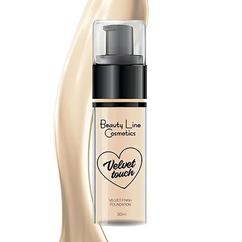 Beauty Line Make up Yγρό σε Dispenser Χρώμα - No01- Porcelain