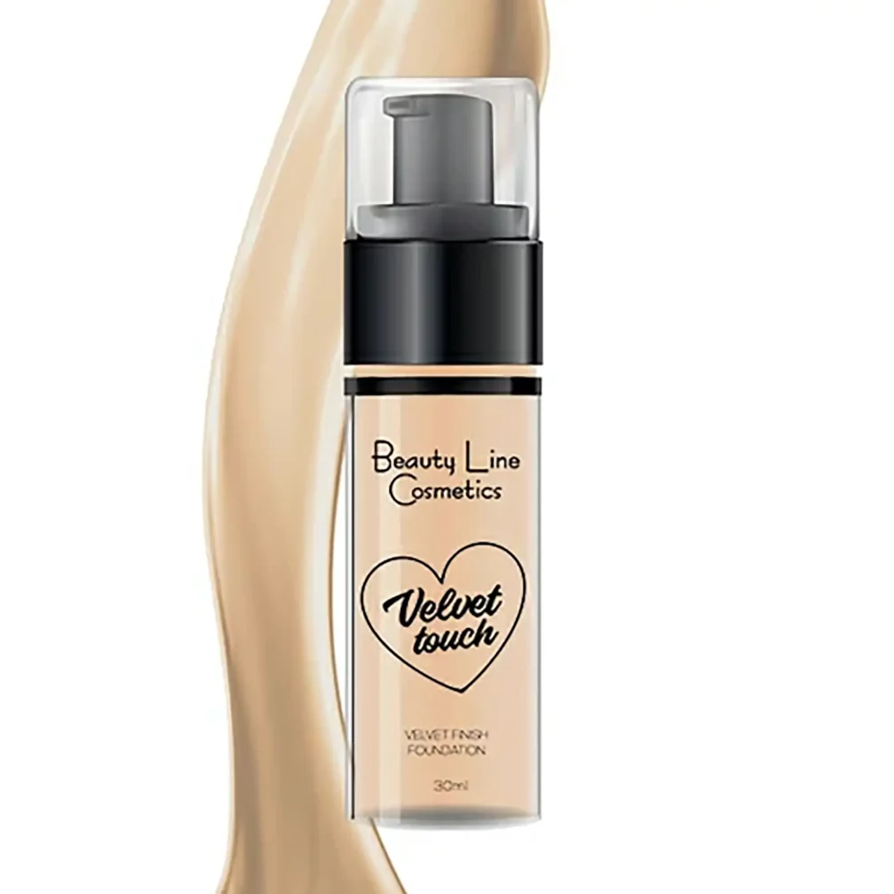 Beauty Line Make up Yγρό σε Dispenser Χρώμα - No02- Sand