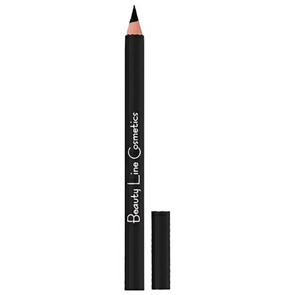 Beauty Line Μολύβι Ματιών Χρώμα - No001- Μαύρο