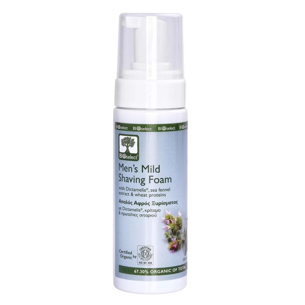 Bioselect - Απαλός Αφρός Ξυρίσματος 150ml