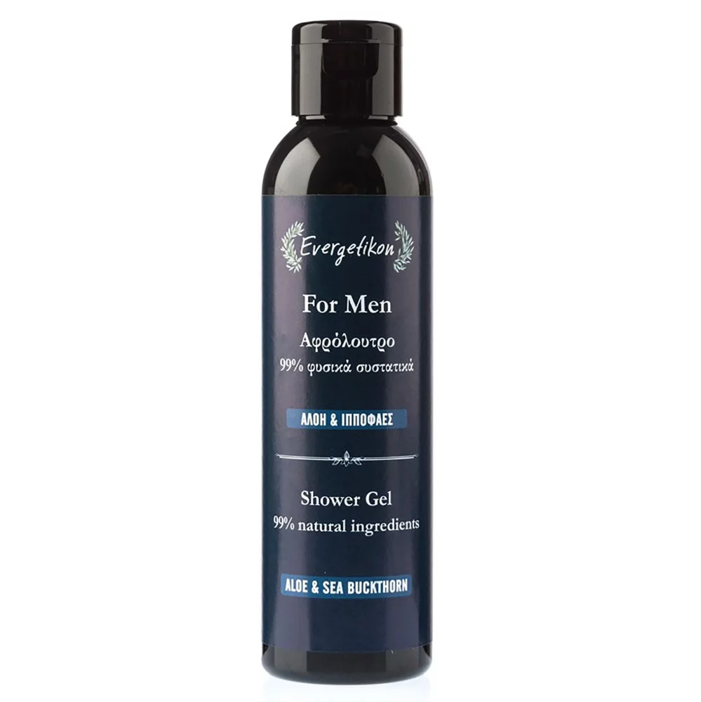 Evergetikon - For Men Αφρόλουτρο με Αλόη και Ιπποφαές 150ml