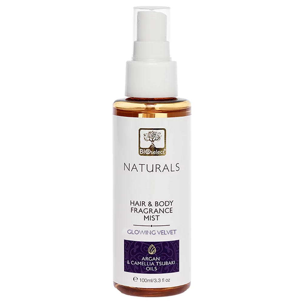 Bioselect - Ελαφρύ Άρωμα για τα Μαλλιά και το Σώμα - Glowing Velvet 100ml