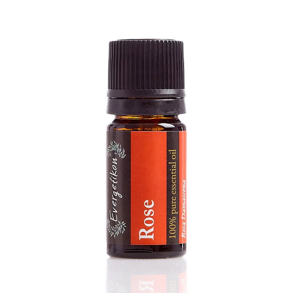 Evergetikon - Αιθέριο Έλαιο Τριαντάφυλλο - Rose essential Oil (5% in jojoba) 5ml