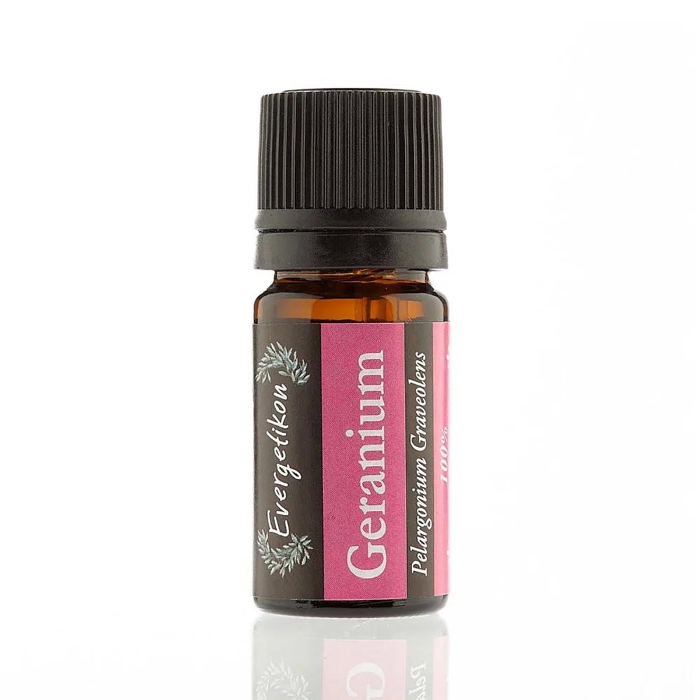 Evergetikon - Αιθέριο Έλαιο Γεράνι - Geranium Εssential Οil 5ml