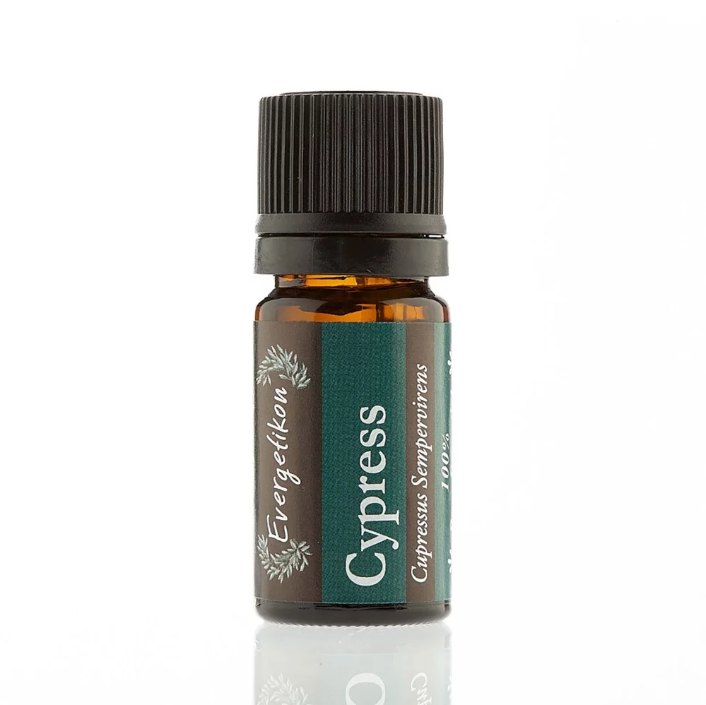 Evergetikon - Αιθέριο Έλαιο Κυπαρίσσι - Cypress Εssential Οil 5ml