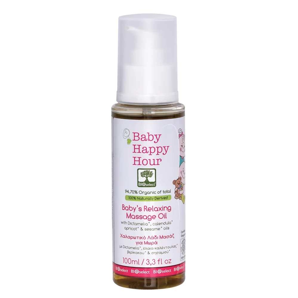 Bioselect - Χαλαρωτικό Λάδι Μασάζ για Μωρά 100ml