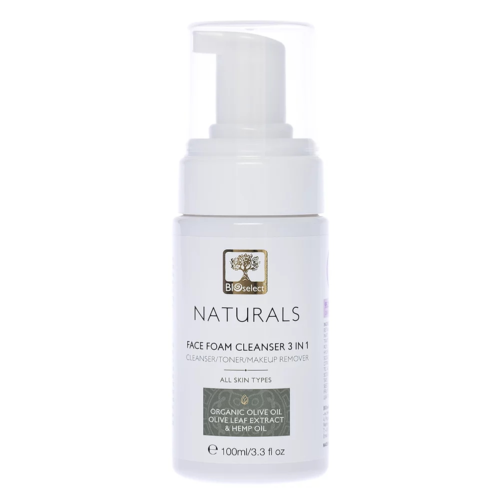 Bioselect - Αφρός Καθαρισμού Προσώπου 3 σε 1 (100ml)