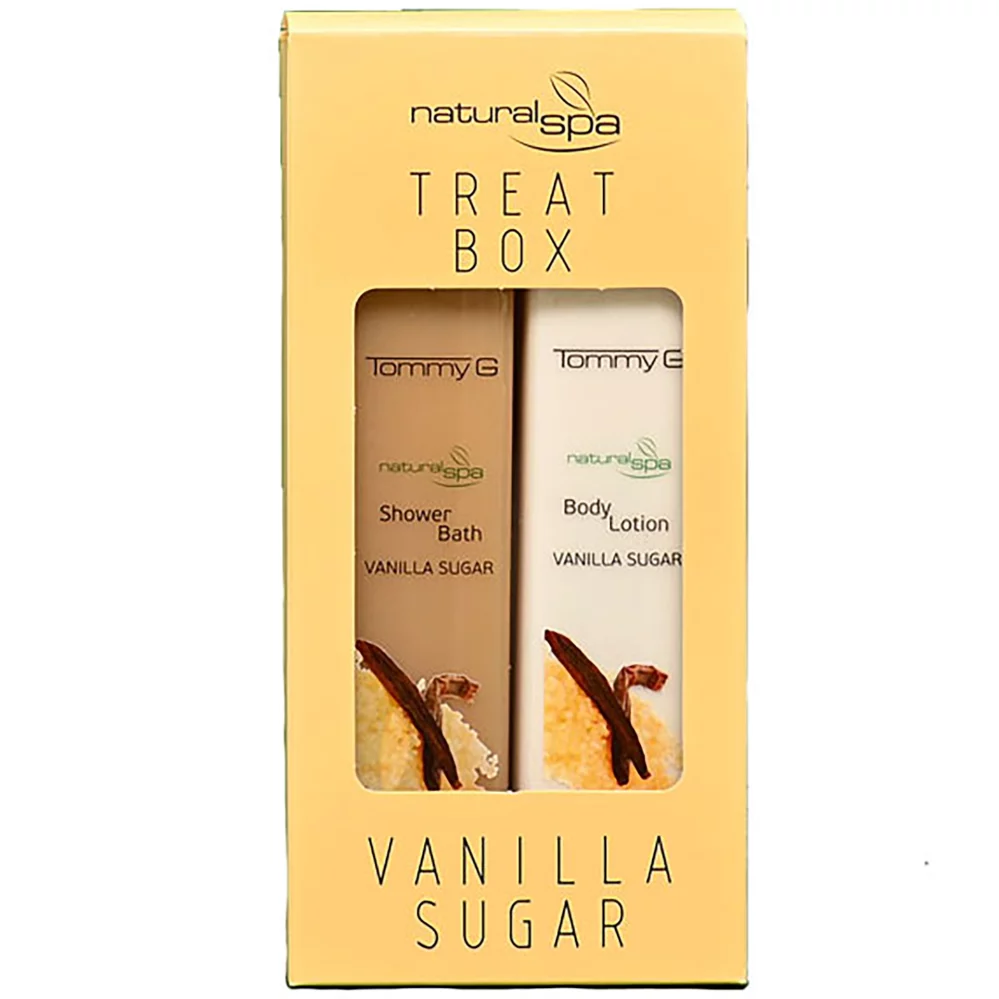 Tommy G - Treatbox Natural Spa Βανίλια & Μαύρη Ζάχαρη