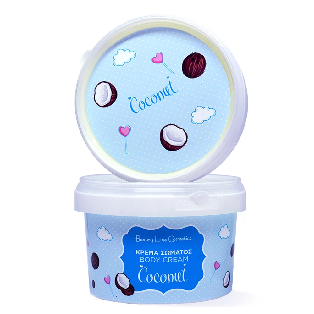Beauty Line - Κρέμα Σώματος με άρωμα Καρύδα 250ml