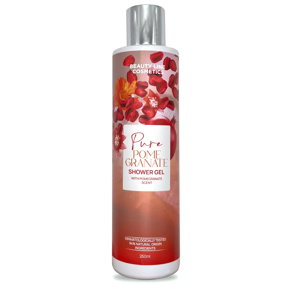 Beauty Line - Shower Gel με Άρωμα Pure Pomegranate 250ml