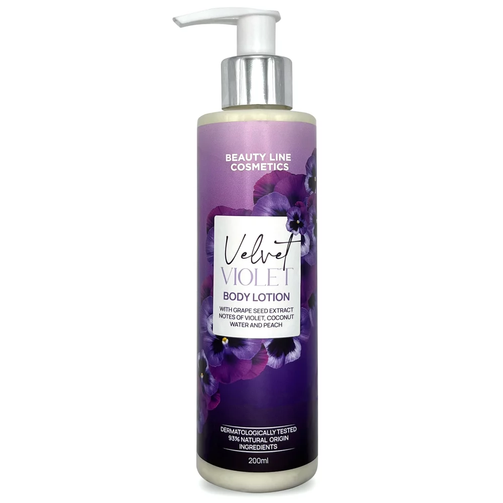 Beauty Line - Body Lotion με Άρωμα Velvet Violet 200ml