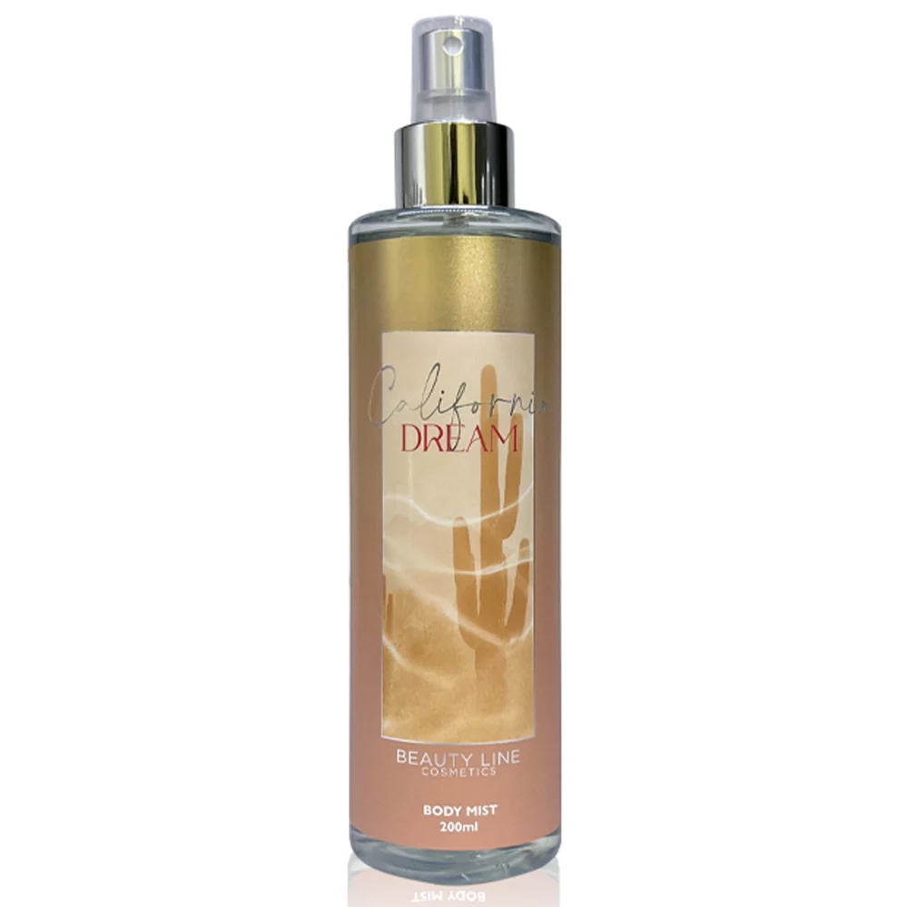 Beauty Line - Body Mist με Άρωμα California Dream 200ml
