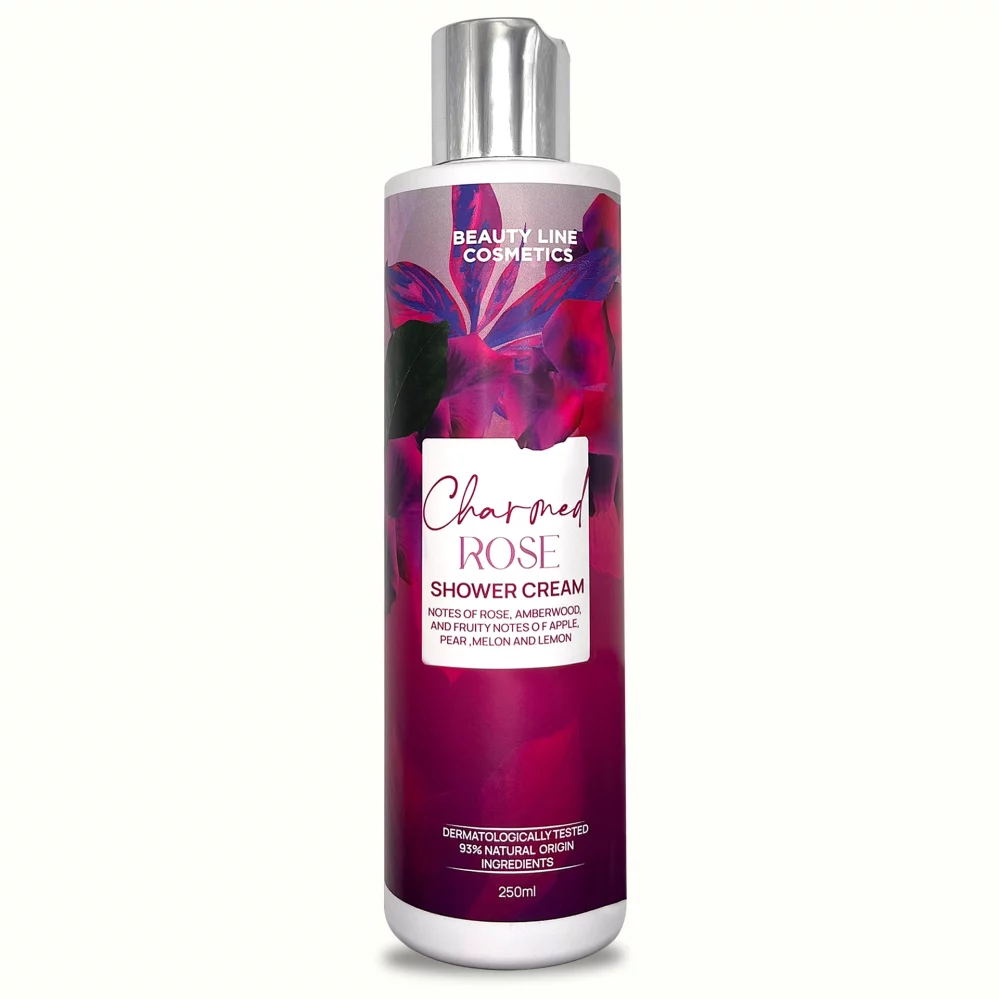 Beauty Line - Shower Cream με Άρωμα Charmed Rose 250ml