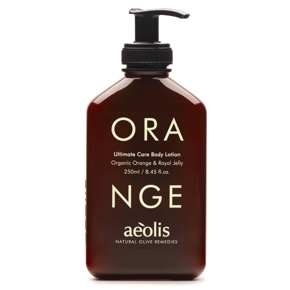 Aeolis -Λοσιόν σώματος Ultimate Care Body Lotion με Βιολογικό Πορτοκάλι και Βασιλικό Πολτό 250ml