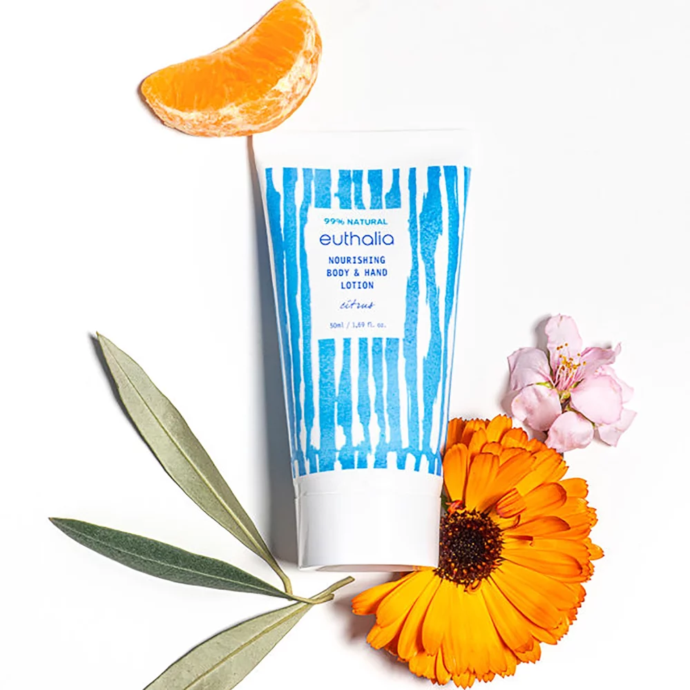 Euthalia - Θρεπτική λοσιόν σώματος και χεριών Body & Hand Lotion Travel Size 50ml - Image 2