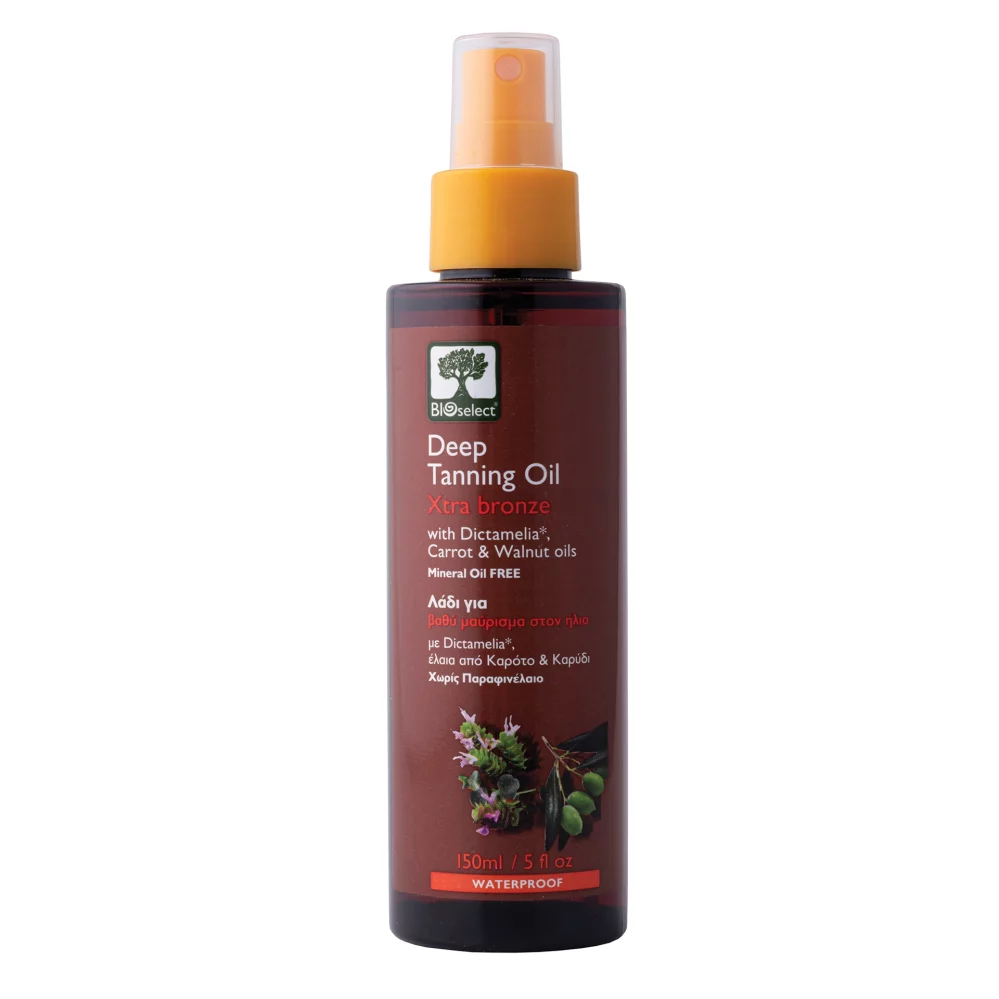 Bioselect - Αντηλιακό Λάδι για Βαθύ Μαύρισμα - 150ml